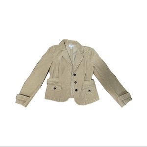 Ann Taylor LOFT Tan/Cream Colored Blazer